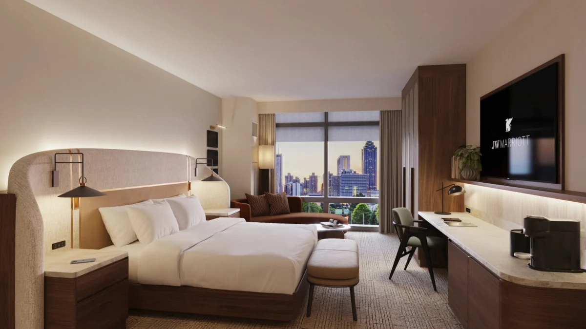 JW Marriott Atlanta Downtown Unveils Extensive Transformation, Marking a New Era of Luxury Hospitality and Wellness in the City Center
