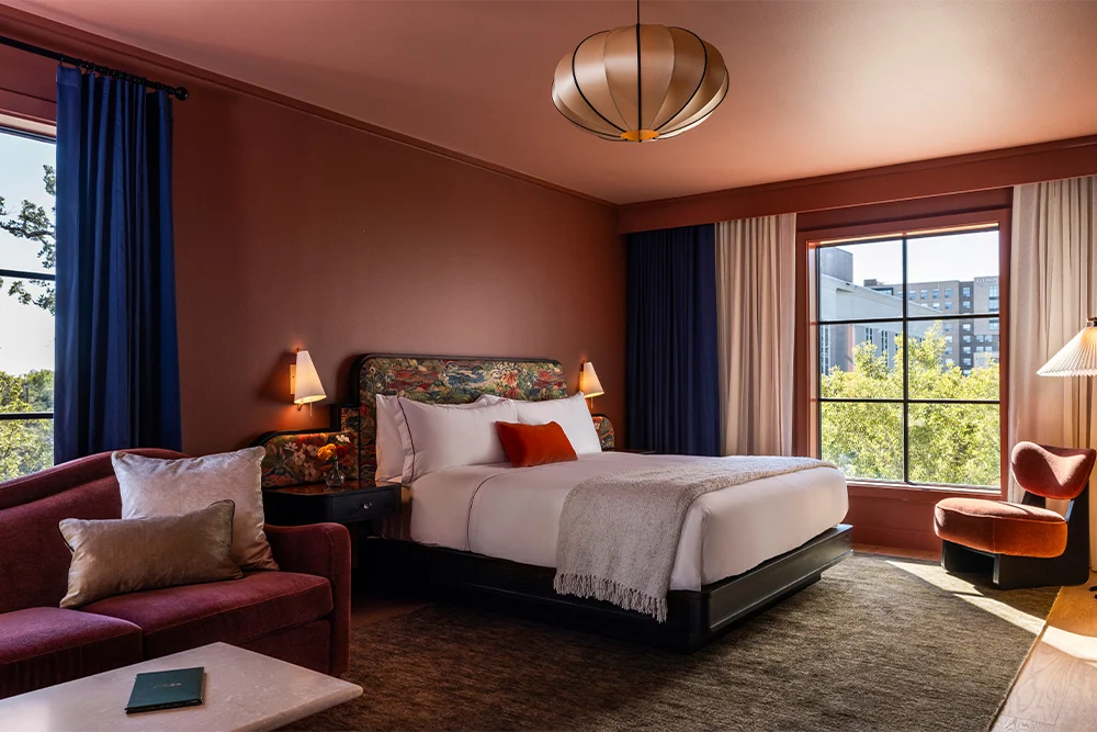 Hotel Daphne Unveils a Layered Design Narrative in Houston Heights