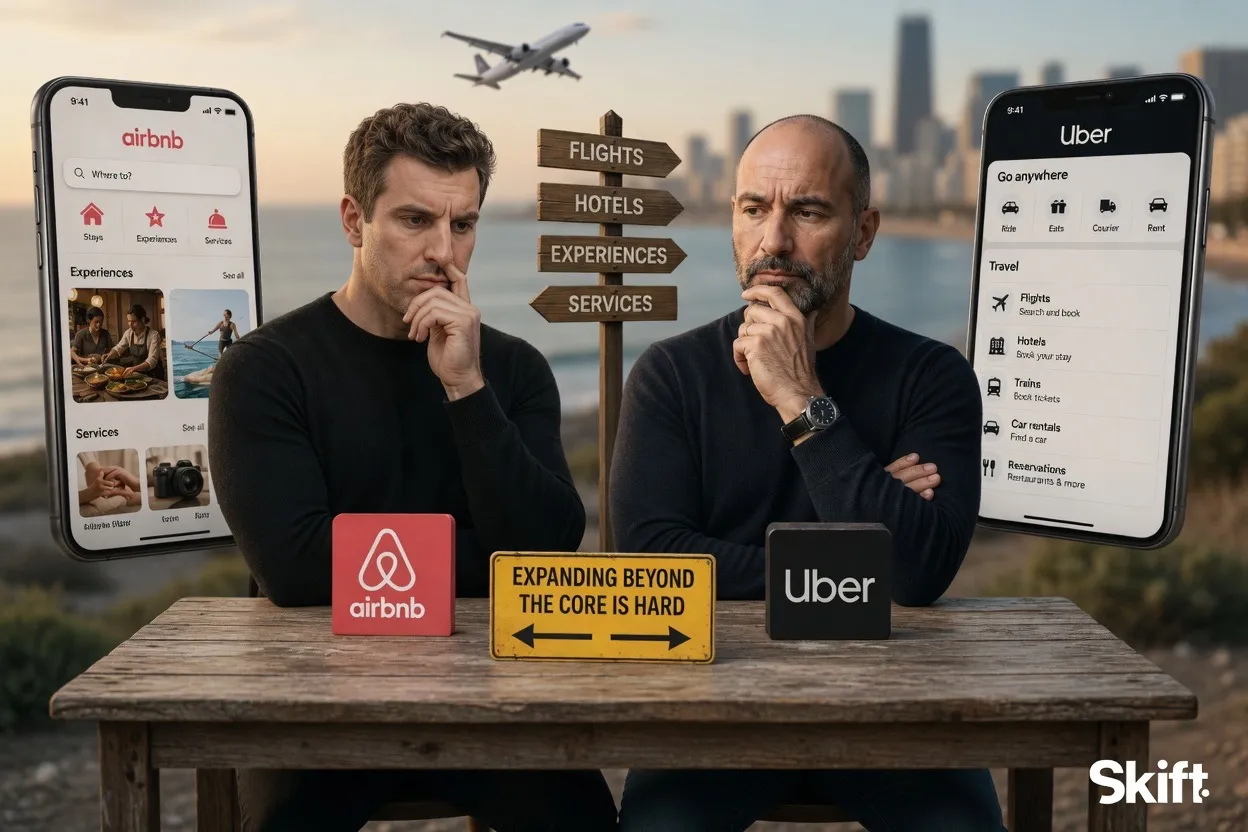 The Uphill Battle: Will Airbnb and Uber Succeed in Diversifying Beyond Core Services?