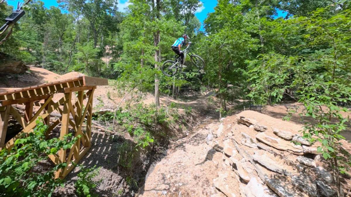 Arkansas Debuts First Chairlift-Served Mountain Bike Facility at OZ Trails Bike Park