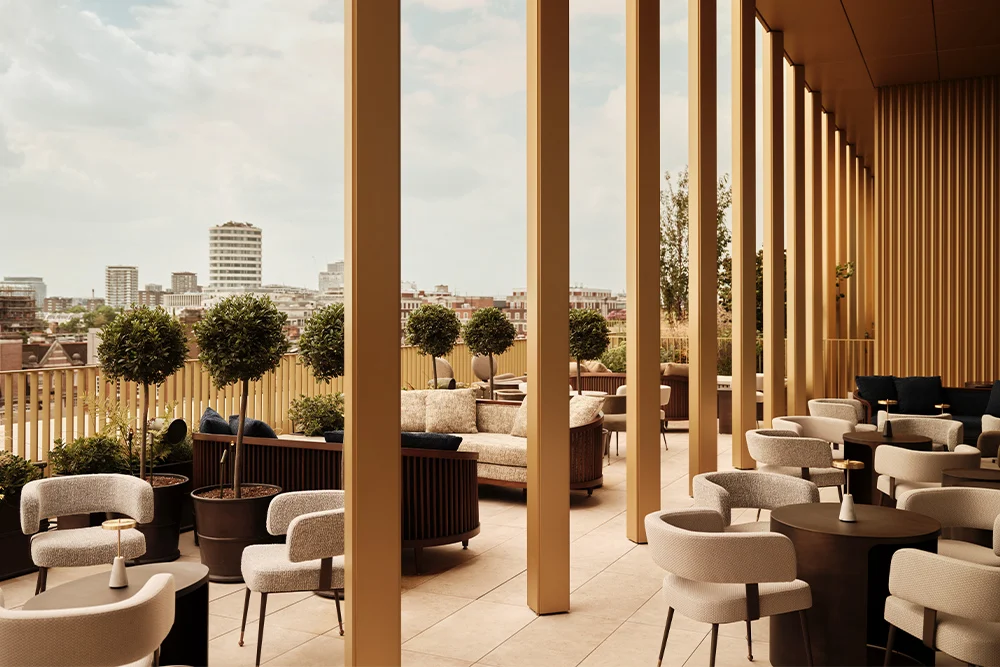 The Chancery Rosewood: A Monumental Transformation of Eero Saarinen’s Mid-Century Masterpiece in Mayfair