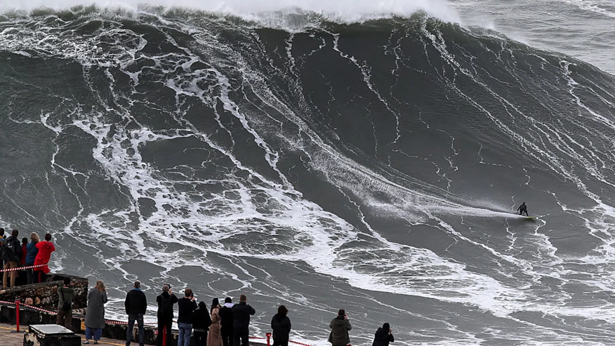 Tikanui Smith Pursues the Limits of Big Wave Surfing in a High-Stakes Return to Nazare