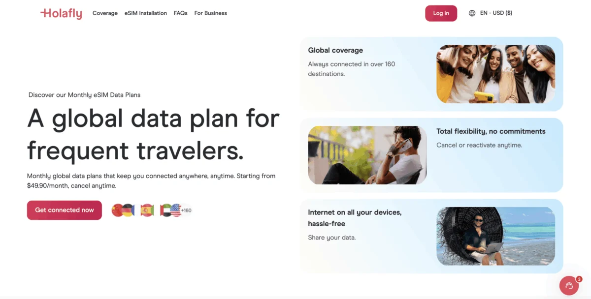 Holafly Launches Global eSIM Subscription Service Targeting International Travelers and Digital Nomads