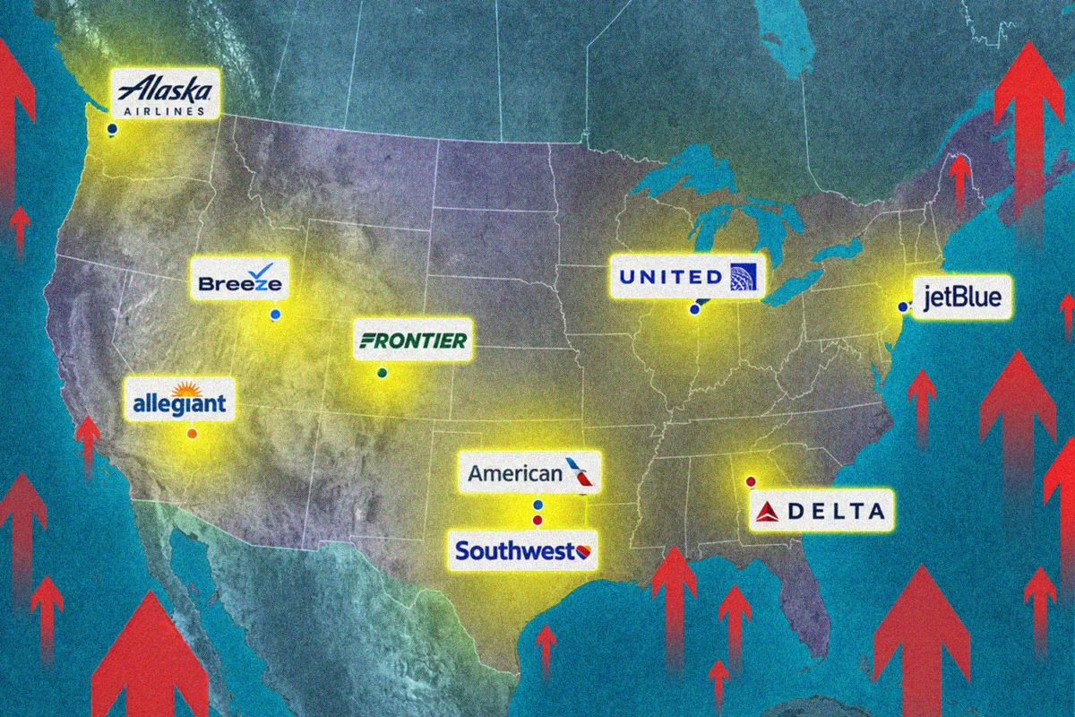 North American Airlines Face Economic Turbulence as Fuel Costs Surge and Consumer Demand Shifts
